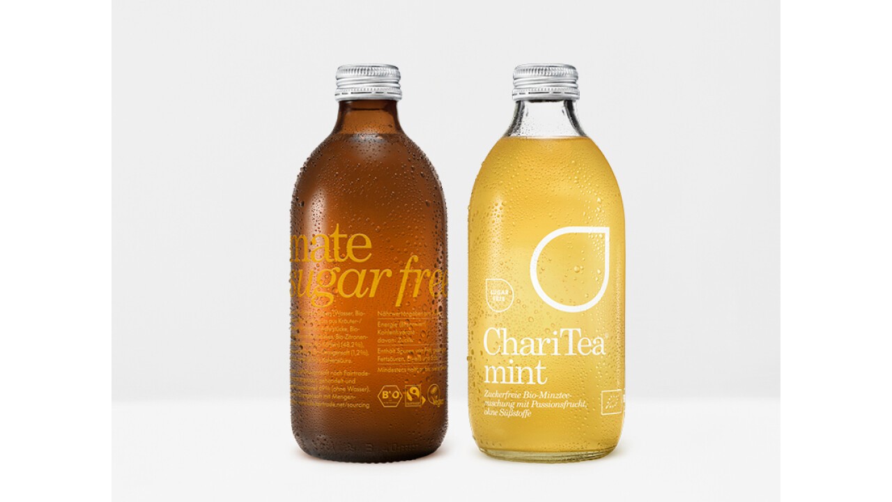 ChariTea Sugarfree Mate/Ginger und ChariTea Sugarfree Mint