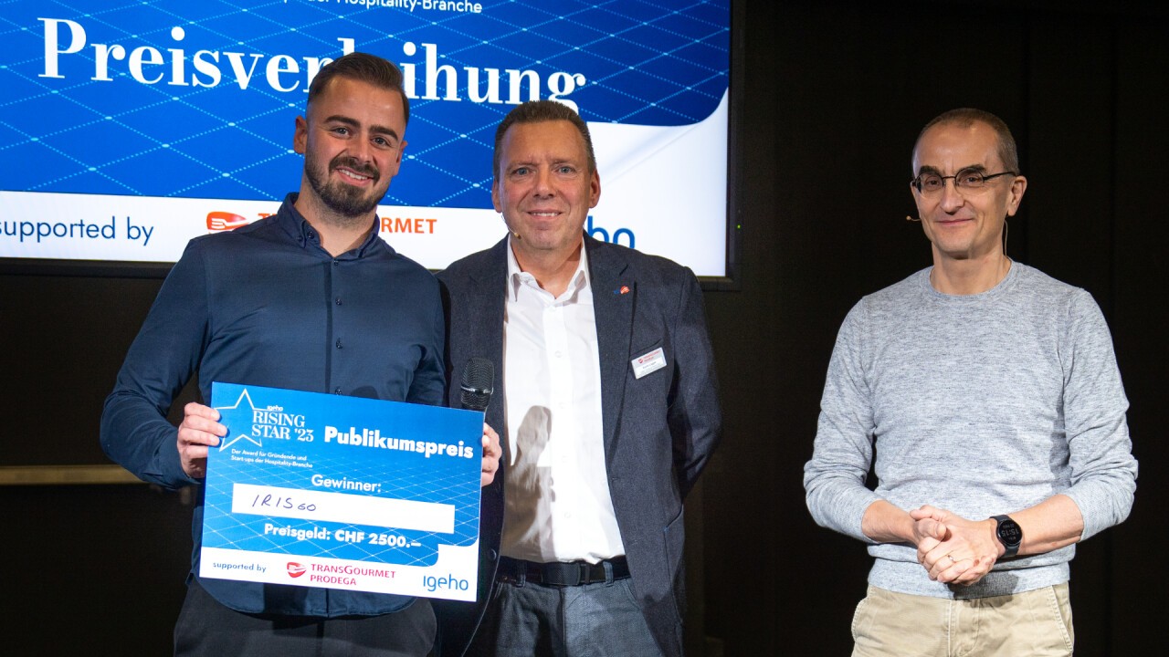 Igeho Rising Star: IRISgo, Gewinner des Publikumspreises