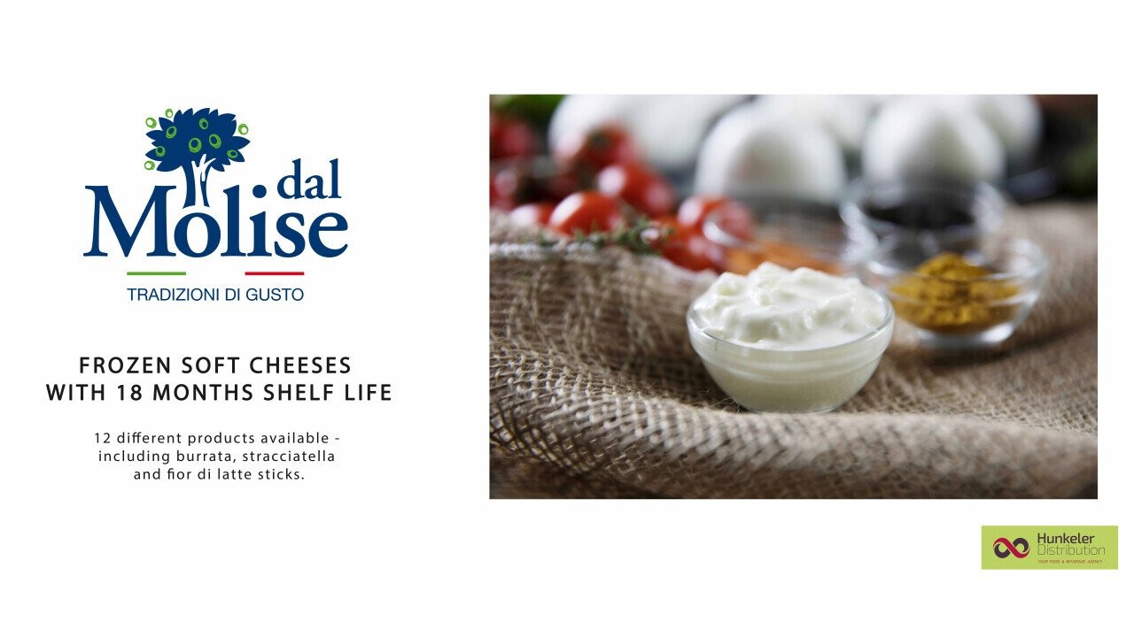 Frozen soft cheese specialities by Dal Molise