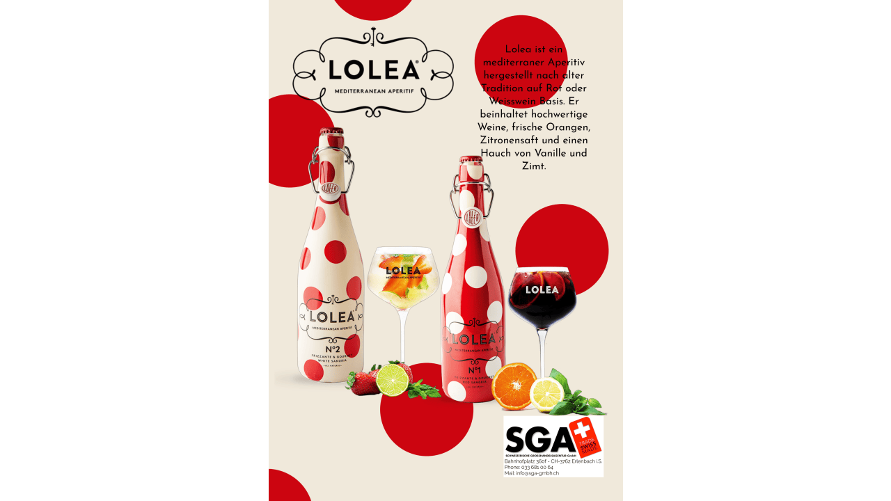 Lolea Premium Sangria. www.lolea.com