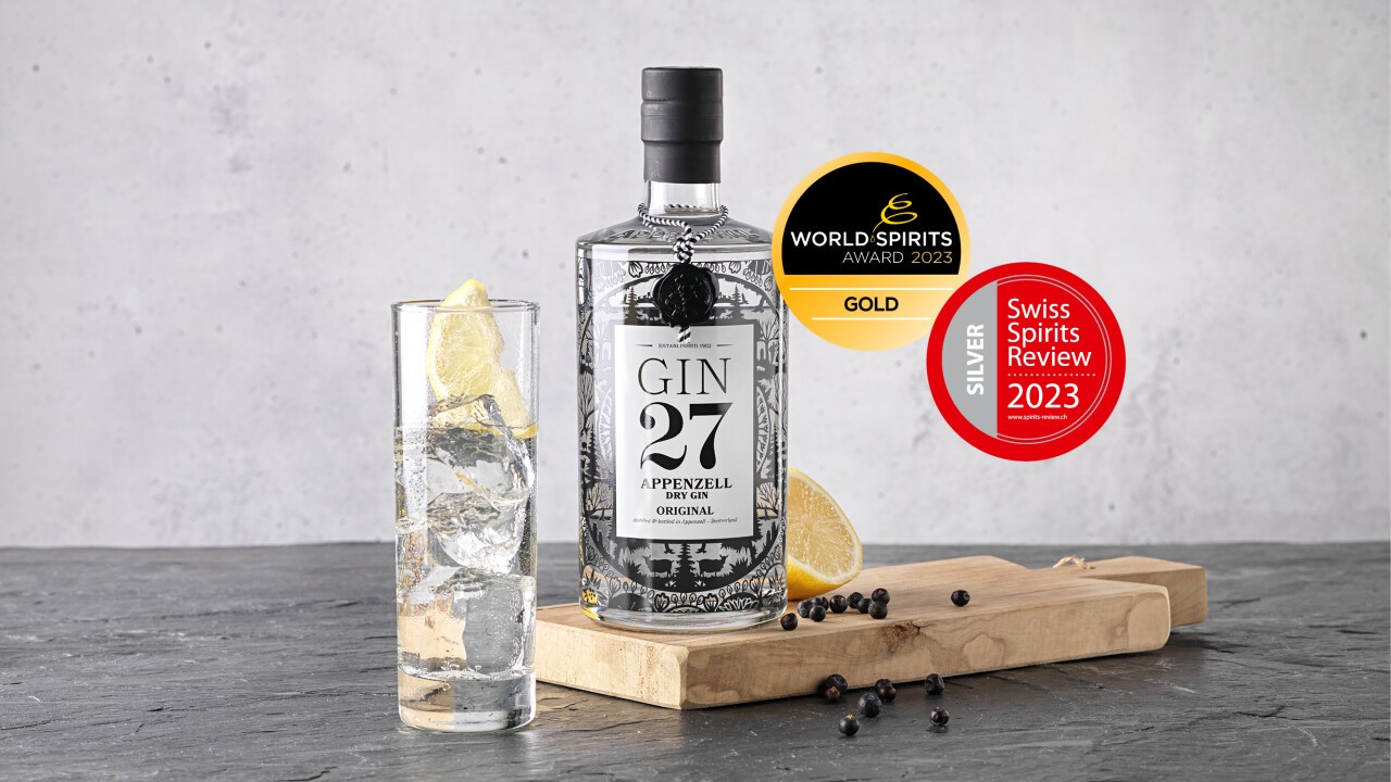 GIN 27 Appenzell Dry Gin