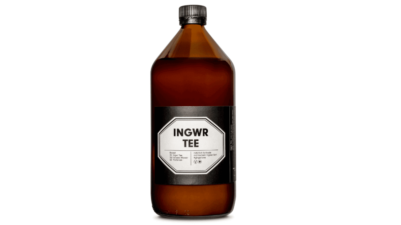 INGWR, Ginger tea, 100 portions, 1000ml