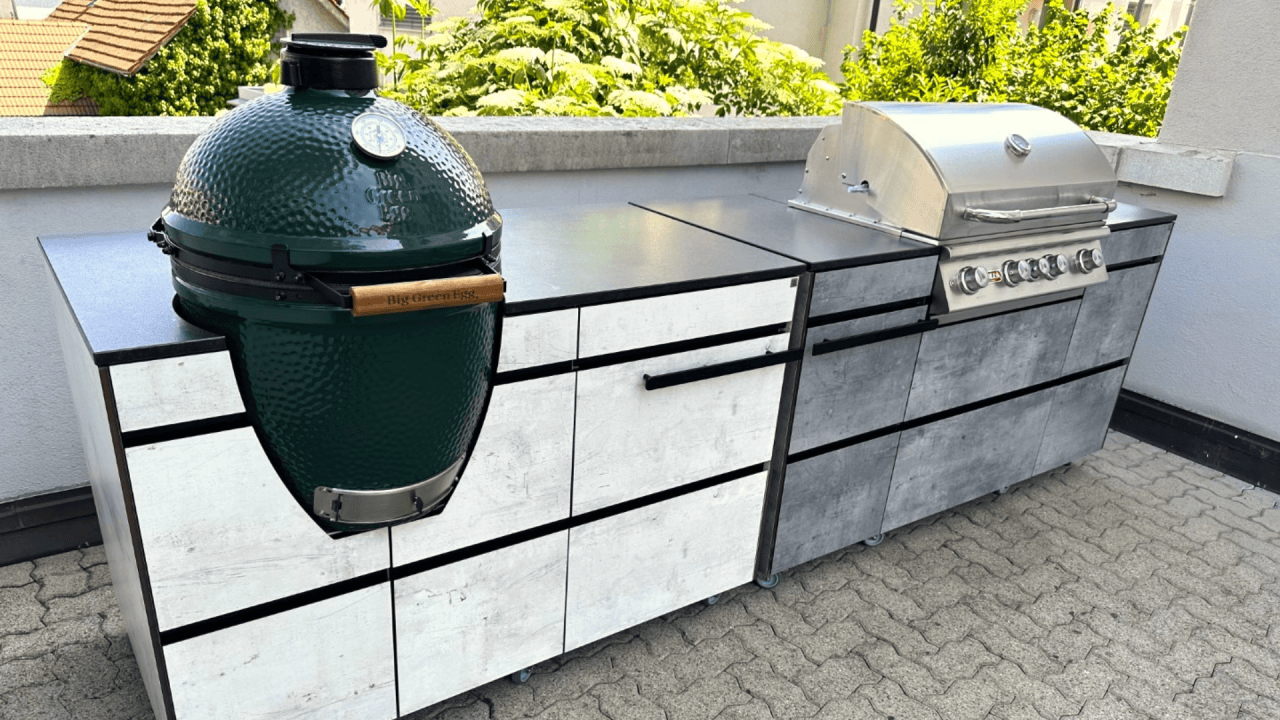 Mobile grill units - flexible and elegant