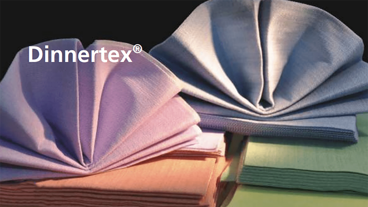 Dinnertex napkin, the excellent alternative to cloth