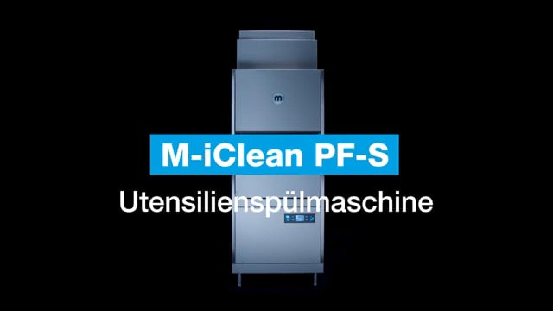 Die Spülmaschine M-iClean PF-S zeichnet sich vor allem durch ihre geringe Grösse und Stellfläche aus. Ideal für Arbeitsbereiche, in denen jeder Zentimeter zählt. Die Kombination aus kleinem Platzbedarf und grosser Spülkammer erfüllt die Anforderungen vieler Branchen, von der Backstube bis hin zum Gastgewerbe.