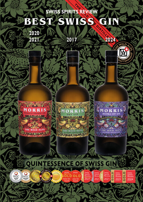 MORRIS Gin - "BEST GIN”